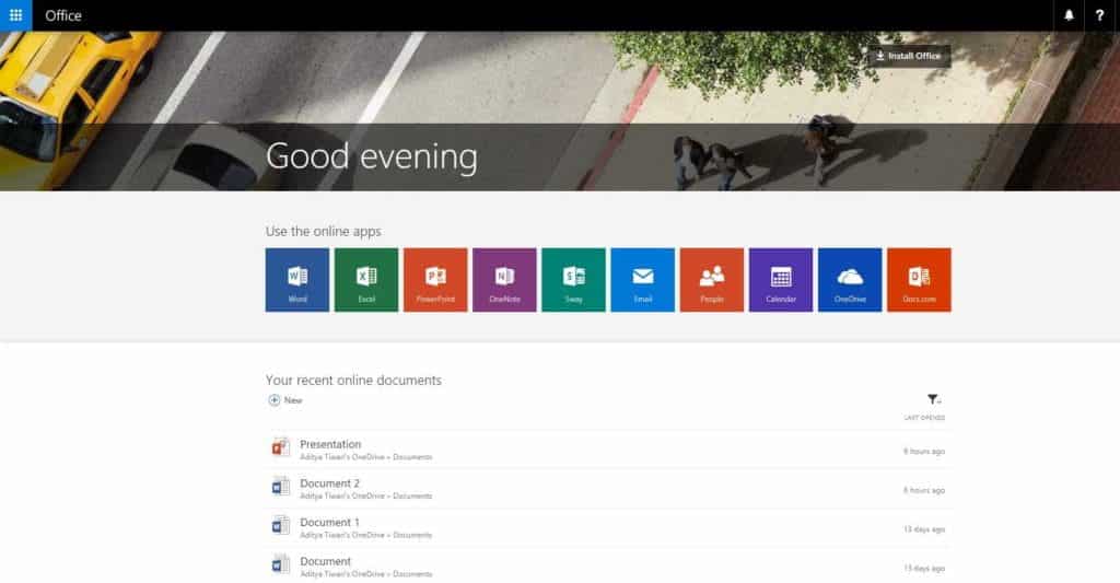 صورة لـ أفضل البدائل لمجموعة الإنتاجية Microsoft Office: إصدار 2023 | Office_Online_1_1024x533-Z3onOfgs-DzTechs