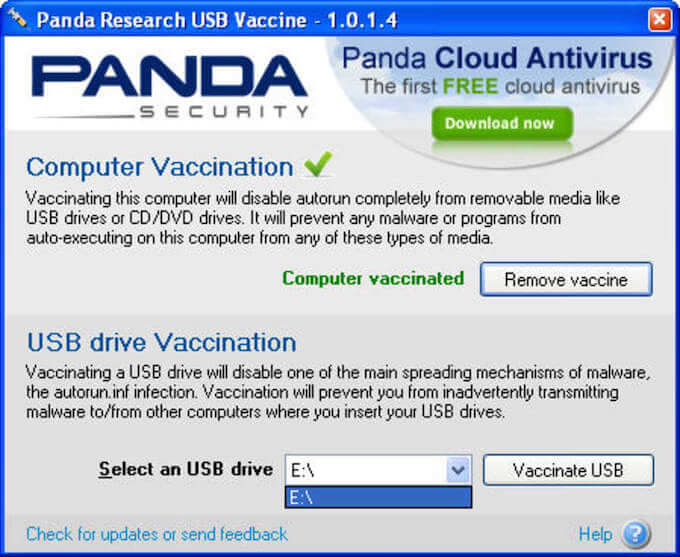 صورة لـ هل تبحث عن تطبيقات فحص الفيروسات من USB دون تمهيد نظام التشغيل؟ هنا أفضلها | Panda-USB-DzTechs