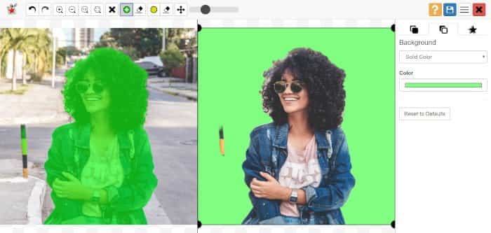صورة لـ أفضل الأدوات عبر الإنترنت لإزالة خلفية الصور على الفور | PhotoScissors-0rV5Bfgs-DzTechs