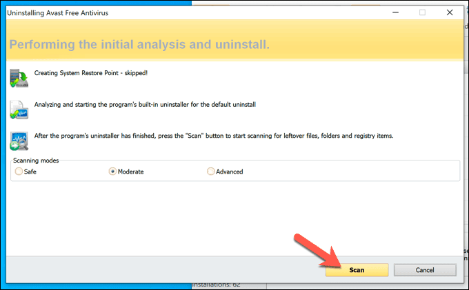 صورة لـ كيفية إلغاء تثبيت Avast على نظام التشغيل Windows 10 | Revo-Avast-Uninstall-After-Scan-DzTechs