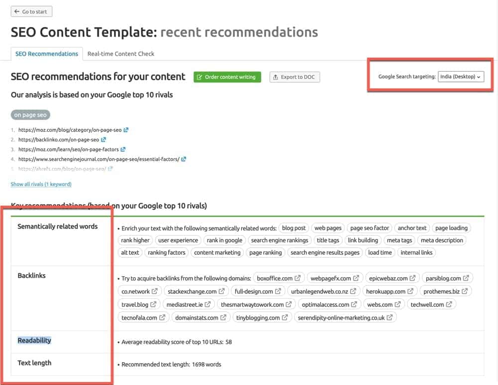 صورة لـ أفضل أدوات SEO لتحسين المُحتوى لكسب المصداقية في عام 2023 | SEO-content-template-min-DzTechs
