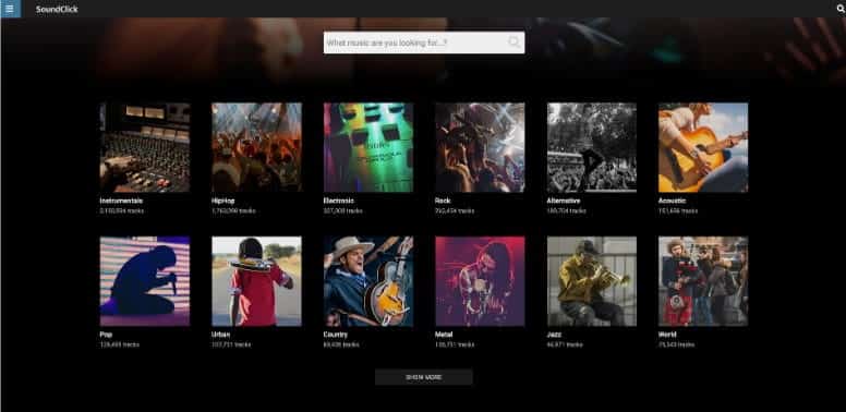 صورة لـ أفضل مواقع الموسيقى المجانية لتنزيل الأغاني بشكل قانوني | Sound_click_free_music_websites-Qq8JNfgs-DzTechs