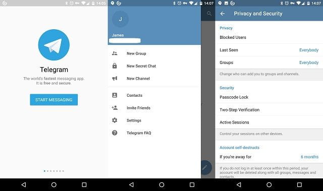 صورة لـ أفضل تطبيقات Android التي تحمي خصوصيتك وأمانك | Telegram_Screenshot-cfH5sfgs-DzTechs