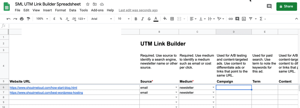 صورة لـ ما هي رموز UTM في التسويق الرقمي وكيفية استخدامها؟ (نموذج مجاني) | UTM_Link_builder_template-e3Mpmhgs-DzTechs