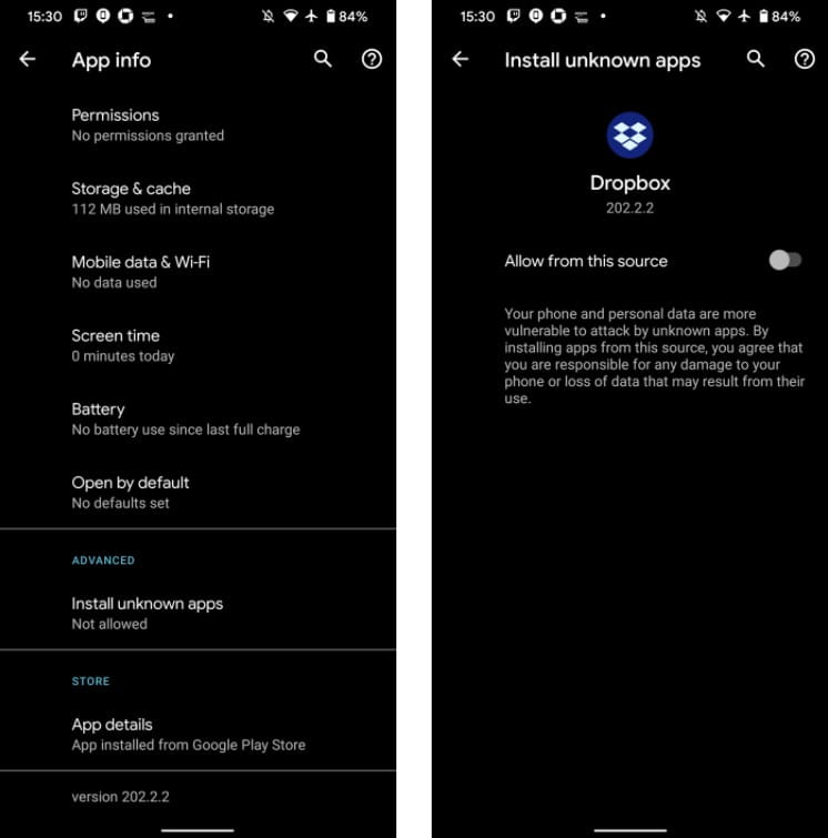 صورة لـ أفضل إعدادات Android المُضمنة لزيادة أمان جهازك | Unknown_Install_Sources-mBbvsfgs-DzTechs