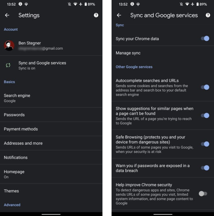 صورة لـ أفضل إعدادات Android المُضمنة لزيادة أمان جهازك | Use_Safe_Browsing_In_Chrome-sAbvsfgs-DzTechs