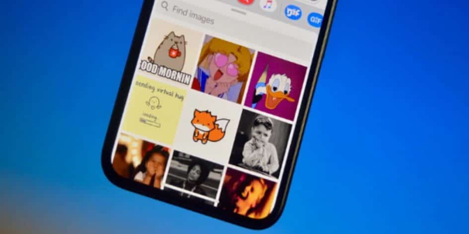 صورة لـ أفضل بدائل Giphy: أفضل التطبيقات ومواقع الويب للحصول على صور GIF | User_using_iMessage_GIF_app_as_a_GIPHY_alternative-uqFVYfgs-DzTechs