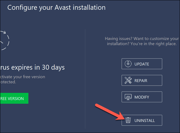 صورة لـ كيفية إلغاء تثبيت Avast على نظام التشغيل Windows 10 | Windows-Avast-Begin-Uninstall-DzTechs