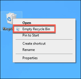 صورة لـ كيفية إلغاء تثبيت متصفح Chromium على Windows 10 | Windows-Explorer-Empty-Bin-DzTechs