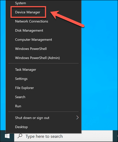 صورة لـ كيفية تشغيل الكمبيوتر بنظام Windows 10 عن بُعد | Windows-Launch-Device-Manager-DzTechs
