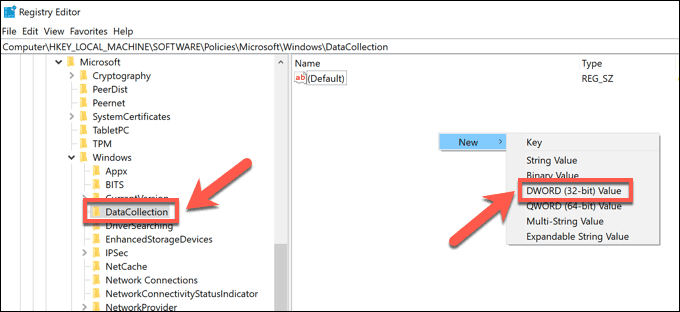 صورة لـ ما هي عملية Compattelrunner.Exe في نظام Windows 10 (وهل يمكن تعطيلها) | Windows-Regedit-Create-DWord-DzTechs