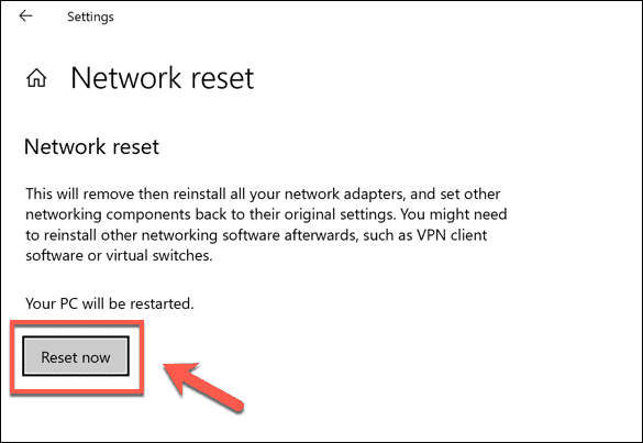 صورة لـ كيفية إعادة تعيين إعدادات الشبكة في نظام التشغيل Windows 10 | Windows-Settings-Network-Reset-Start-DzTechs
