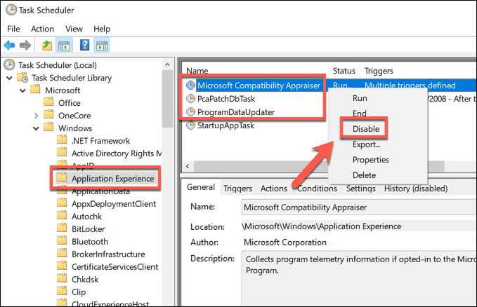 صورة لـ ما هي عملية Compattelrunner.Exe في نظام Windows 10 (وهل يمكن تعطيلها) | Windows-Taskchd-Disable-Telemetry-DzTechs
