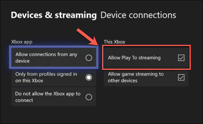 صورة لـ كيفية توصيل جهاز Xbox بجهاز كمبيوتر يعمل بنظام Windows | Xbox-Enable-PlayTo-DzTechs