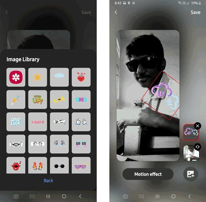 صورة لـ كيفية إنشاء خلفيات حية على هواتف Samsung | adding-image-layers-DzTechs