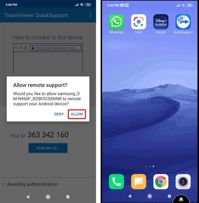 صورة لـ كيفية المُشاركة في خيارات المواعدة لمُساعدة أصدقائك على Tinder | allow_remote_device_control-9HE12ggs-DzTechs