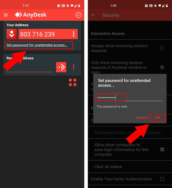 صورة لـ كيفية الوصول إلى هاتف Android من هاتف Android آخر | anydesk_unattended_access_setup-pUyN1ggs-DzTechs