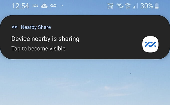 صورة لـ ما المقصود بميزة المشاركة عن قرب على Android؟ | device-nearby-is-sharing-DzTechs
