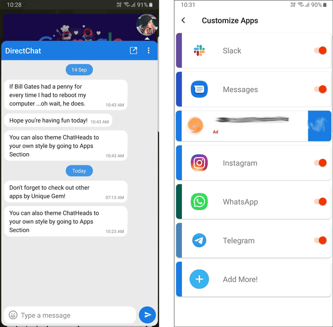 صورة لـ كيفية الحصول على ميزات Android 11 على أي هاتف يعمل بنظام Android | direct_chat-ZA9HFhgs-DzTechs
