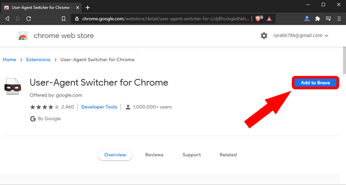 صورة لـ كيف الوصول إلى Nvidia GeForce Now في البلدان غير المدعومة | download_user_agent_switcher_for_chrome-R0Dq2ggs-DzTechs