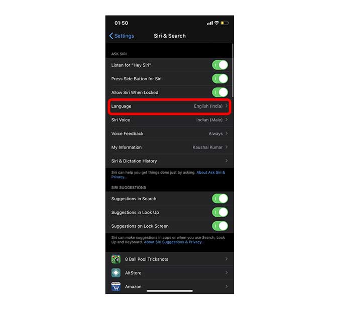 صورة لـ كيفية إصلاح Siri أو “يا Siri” لا يعمل على iPhone | e-DzTechs