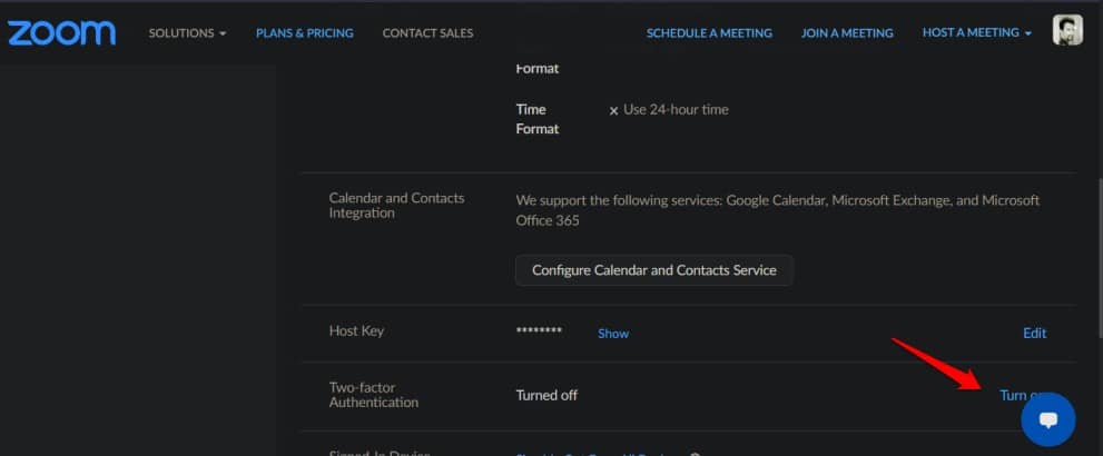 صورة لـ كيفية تمكين المصادقة الثنائية على Zoom باستخدام تطبيق 2FA المُفضل لديك | enable-2fa-in-zoom-1-DzTechs