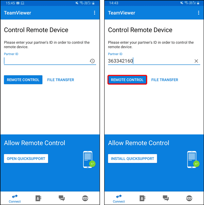 صورة لـ كيفية المُشاركة في خيارات المواعدة لمُساعدة أصدقائك على Tinder | enter_remote_device_id-x2E12ggs-DzTechs