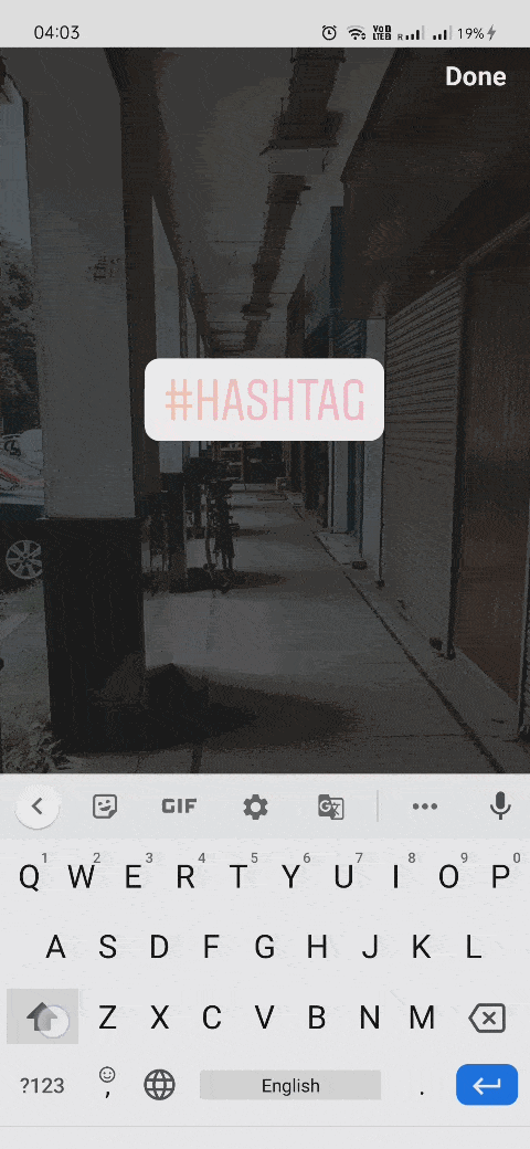 صورة لـ كيفية إخفاء علامات الهاشتاغ من منشورات وقصص Instagram | ezgif-2-efd8e86710a1-DzTechs