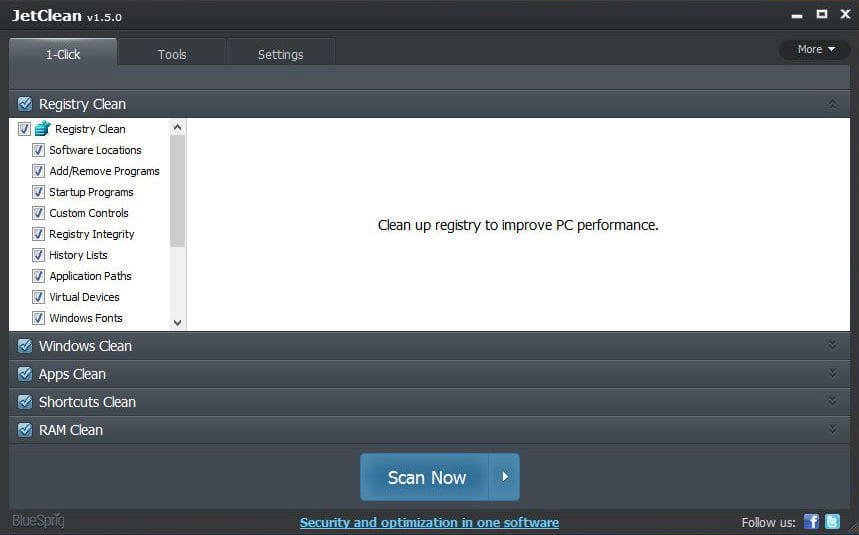 صورة لـ أفضل أدوات تنظيف السجل المجانية لنظام التشغيل Windows | free_registry_cleaner10-N5QoMfgs-DzTechs
