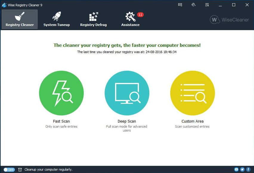 صورة لـ أفضل أدوات تنظيف السجل المجانية لنظام التشغيل Windows | free_registry_cleaner2-PZPoMfgs-DzTechs