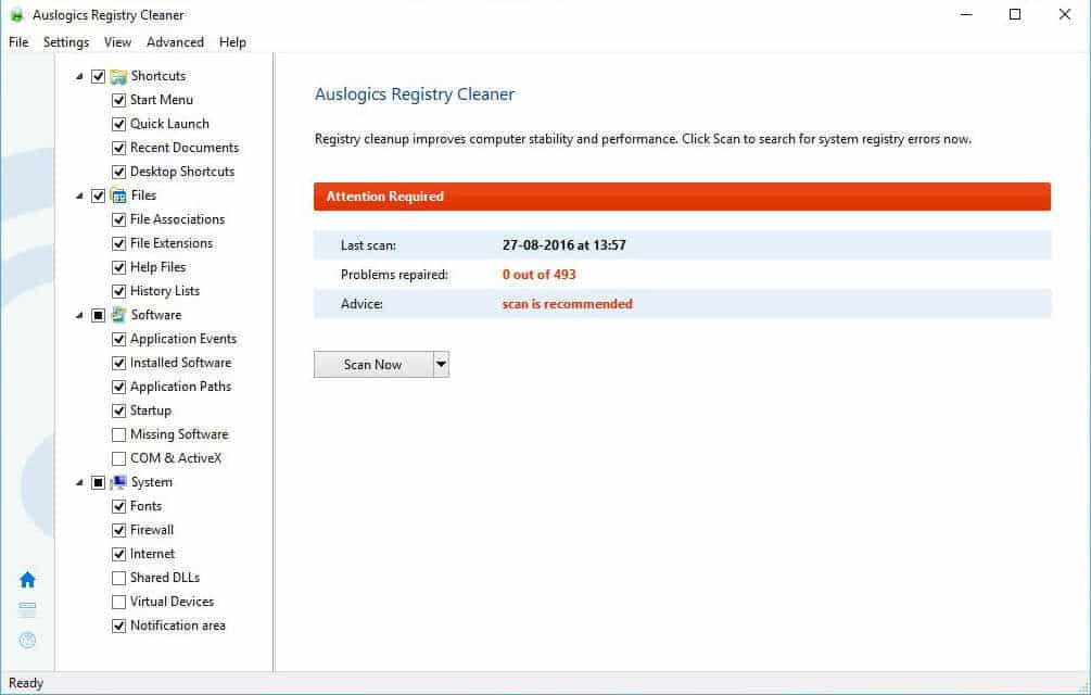 صورة لـ أفضل أدوات تنظيف السجل المجانية لنظام التشغيل Windows | free_registry_cleaner3-ZcQoMfgs-DzTechs