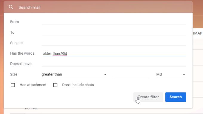 صورة لـ كيفية أتمتة الأشياء المُملة – 6 طرق لجعل الحياة بسيطة | gmail-delete-filter2-DzTechs