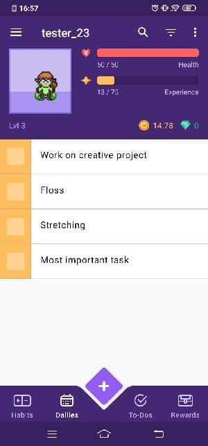 صورة لـ بدائل Wunderlist: أفضل تطبيقات قائمة المهام لنظام Android | habitica-H53TZfgs-DzTechs