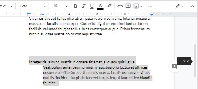 صورة لـ كيفية استخدام مُحرّر مستندات Google: دليل المبتدئين الكامل | hanging-indent2-DzTechs