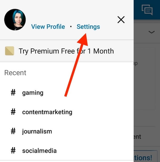 صورة لـ ما هو الوضع الخاص في LinkedIn وكيفية عرض الملفات الشخصية باستخدامه | ln_app_settings-DzTechs