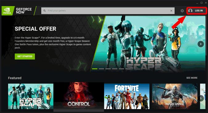 صورة لـ كيف الوصول إلى Nvidia GeForce Now في البلدان غير المدعومة | nvidia_geforce_now_login__1_-LBEq2ggs-DzTechs