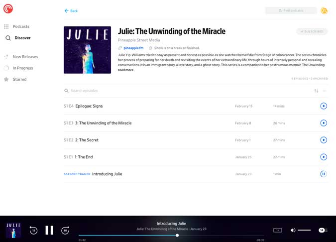 صورة لـ أفضل تطبيقات البودكاست لأجهزة Mac التي يجب أن تحصل عليها | pocketcasts-DzTechs