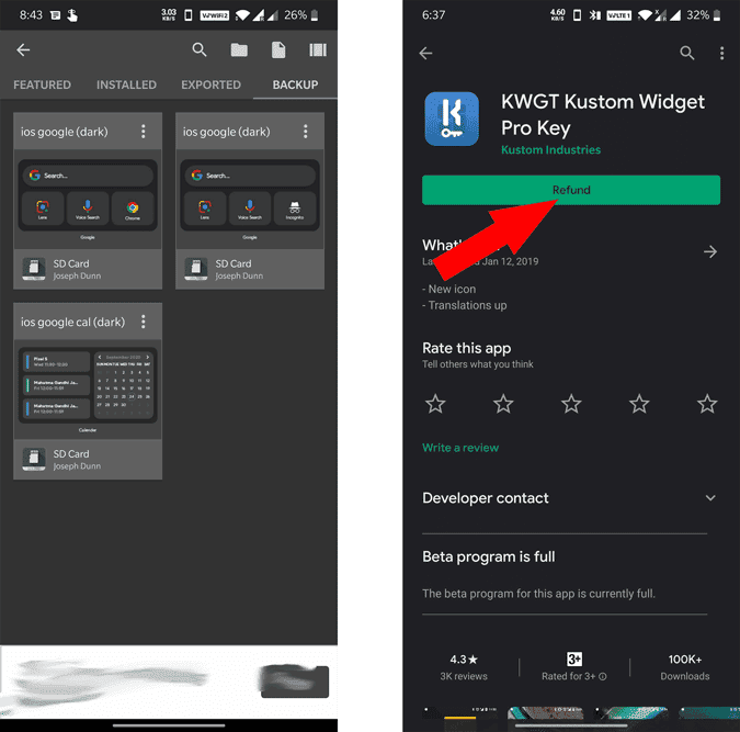 صورة لـ الحصول على أدوات Google لـ iOS 14 على Android | refund-JFAtFhgs-DzTechs