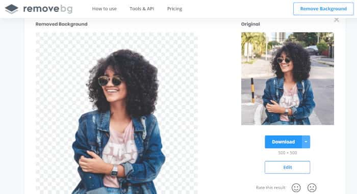 صورة لـ أفضل الأدوات عبر الإنترنت لإزالة خلفية الصور على الفور | remove_bg-d0V5Bfgs-DzTechs