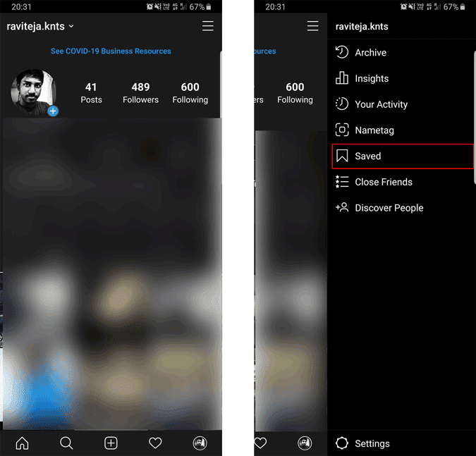 صورة لـ كيفية تنزيل مقاطع فيديو Reels من Instagram على جميع المنصات | saved_in_insta-iCbwdfgs-DzTechs