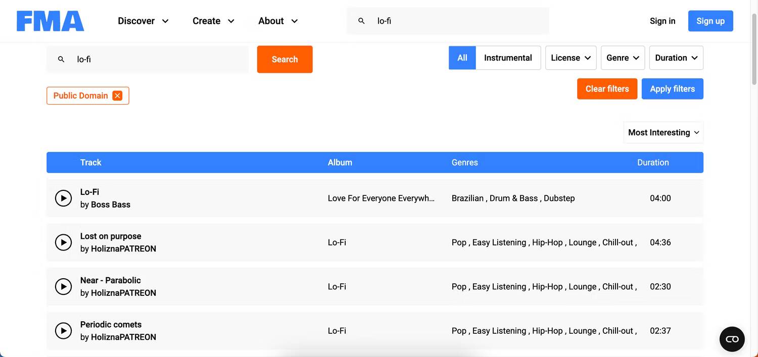 صورة لـ أفضل مواقع الموسيقى المجانية لتنزيل الأغاني بشكل قانوني | screenshot-2024-03-08-at-13-54-47