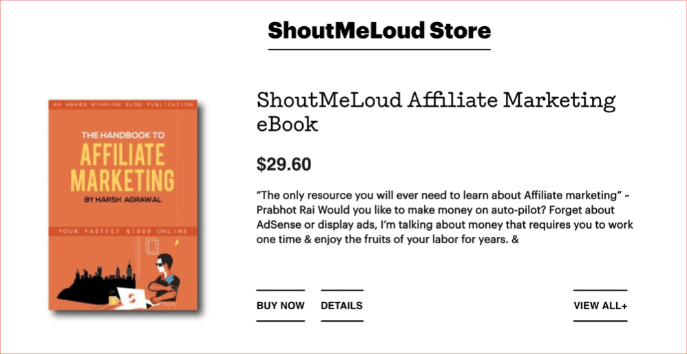 صورة لـ كيفية تحقيق الربح من التدوين (الدليل العملي لعام 2023) | sell-books-on-blog-min-DzTechs