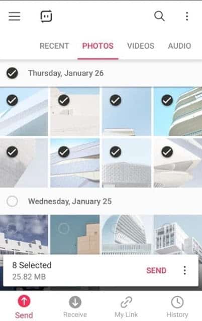 صورة لـ أفضل تطبيقات مشاركة الملفات للهواتف الذكية التي تعمل بنظام Android | send_anywhere-QUv6Mfgs-DzTechs