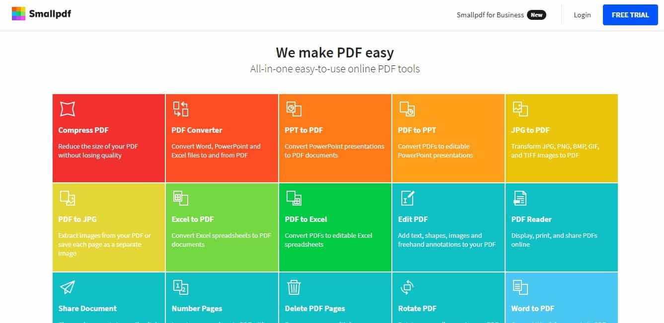 صورة لـ تحقق من أفضل أدوات تحويل ملفات PDF على الإنترنت | smallpdf-CLGtCfgs-DzTechs
