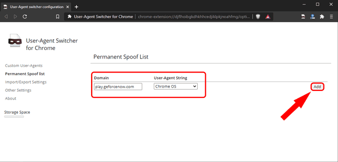 صورة لـ كيف الوصول إلى Nvidia GeForce Now في البلدان غير المدعومة | spoof_domain_name-RlGq2ggs-DzTechs