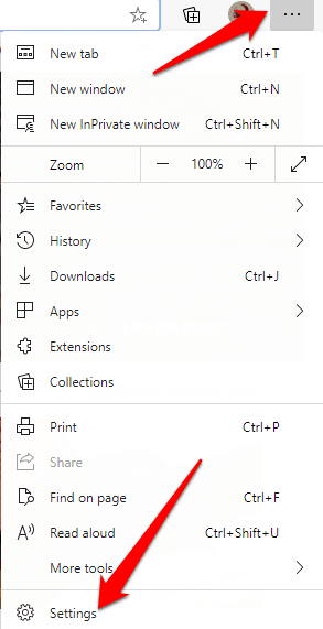 صورة لـ كيفية نقل الإشارات المرجعية من وإلى جميع المتصفحات الرئيسية | transfer-bookmarks-to-from-major-browsers-edge-menu-settings-DzTechs