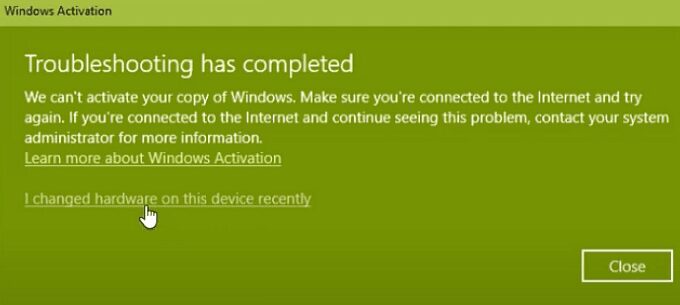 صورة لـ كيفية استبدال اللوحة الأم دون إعادة تثبيت Windows 10 | windows-10-activation-troubleshooting-DzTechs