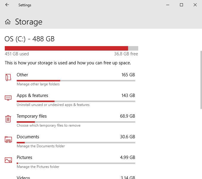 صورة لـ أفضل تطبيقات تحليل مساحة القرص للعثور على الجيجابايت المفقودة | windows-storage-disk-analyzer-DzTechs