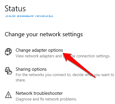 صورة لـ ماذا تفعل إذا لم يفتح Microsoft Store في نظام التشغيل Windows 10 | windows-store-not-opening-change-adapter-options-DzTechs