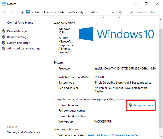 صورة لـ ما هو ملف PageFile.sys في نظام التشغيل Windows 10؟ | windows-system-info-change-settings-DzTechs